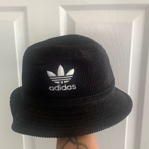 Adidas corduroy bucket hat